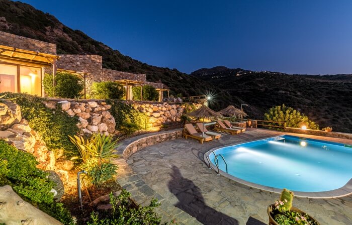 diamerismata enastron sitia night view 1